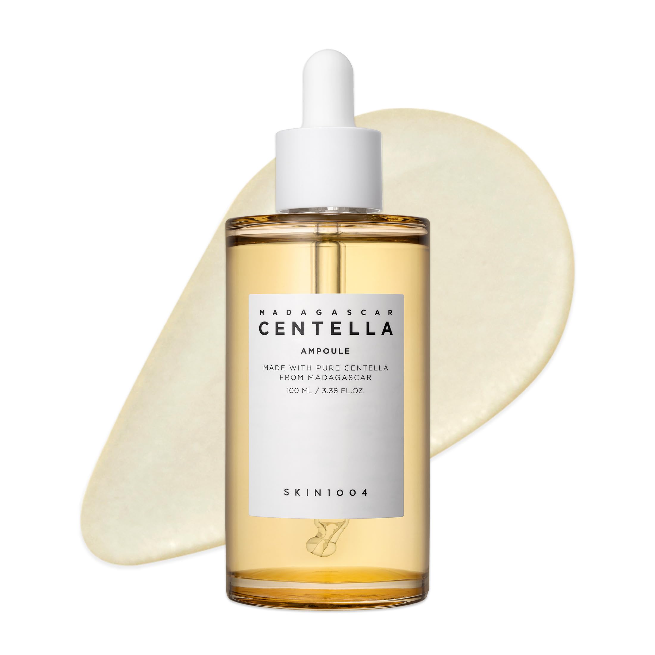 [Hudson's Pick] SKIN1004 Madagascar Centella Ampoule, Korean Face Serum with Centella Asiatica for Hydrating & Moisturiz