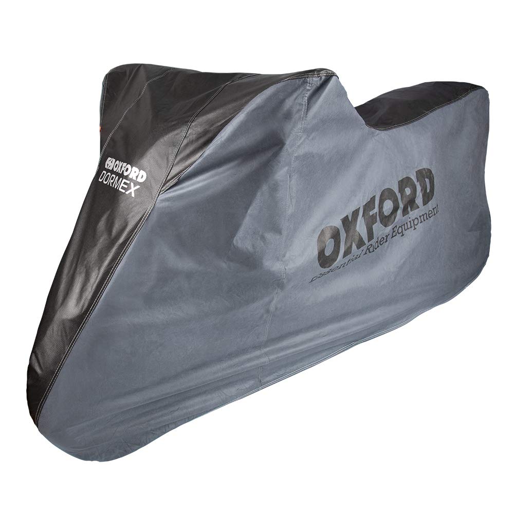 Oxford (CV403) Dormex Indoor Motorcycle Cover Large, Black Grey