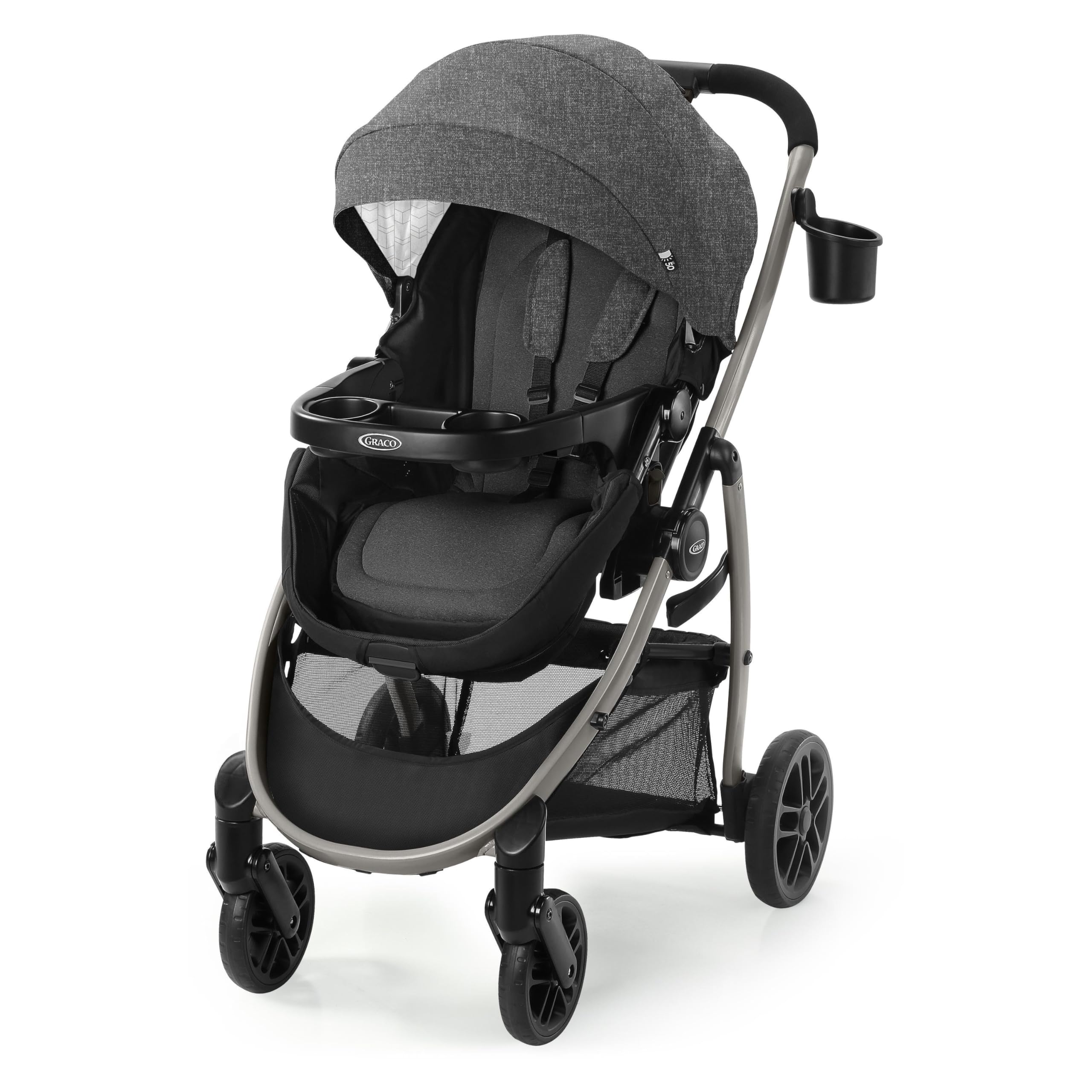 Graco Modes Pramette Stroller, 3-in-1 Baby Stroller, 3 Modes: Infant Car Seat Carrier (Car Seat Not Included), Infant Pr