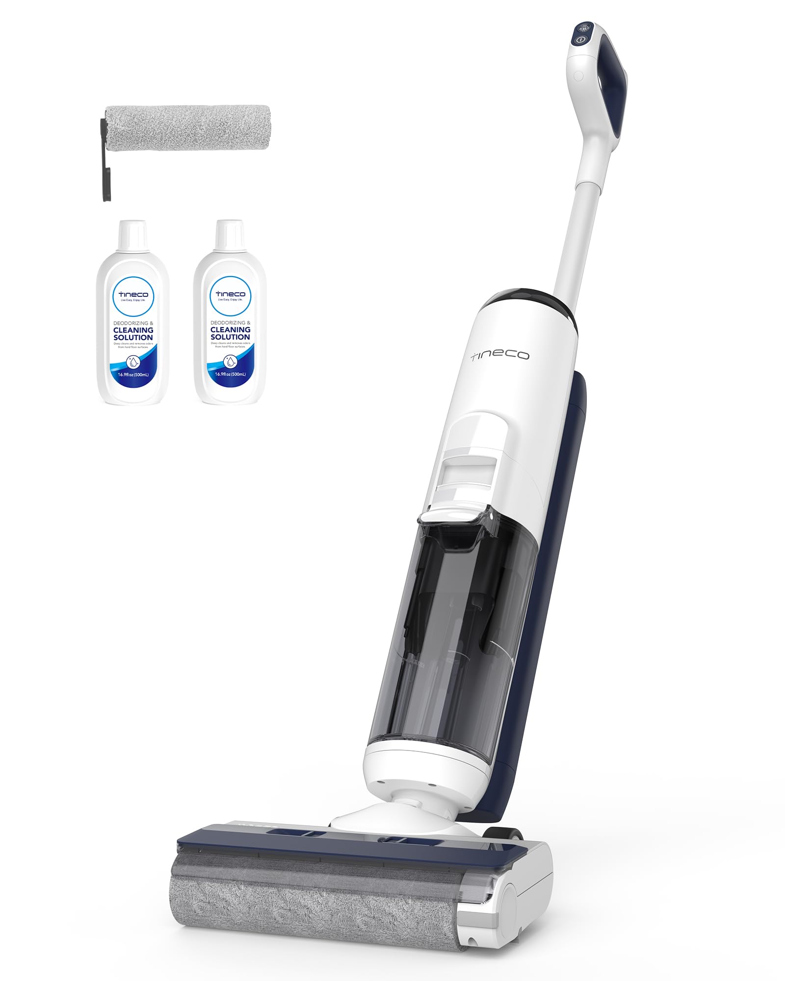Tineco iFLOOR 5 Breeze Complete Wet Dry Vacuum Cordless Floor Washer, One-Step Cleaning for Hard Floors, Edge Clean, Aut